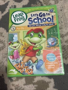 NWT Leap Frog Let’s Go to School DVD